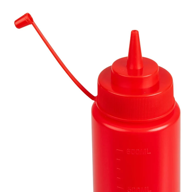 Distributeur de sauce Vogue 682ml rouge