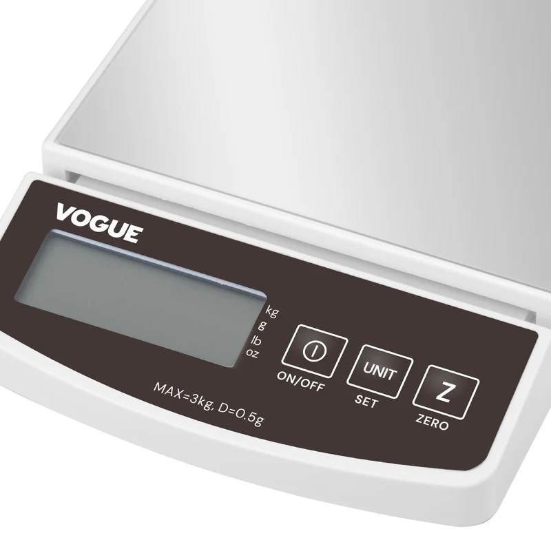 Balance électronique Vogue 3kg graduations 0,5g
