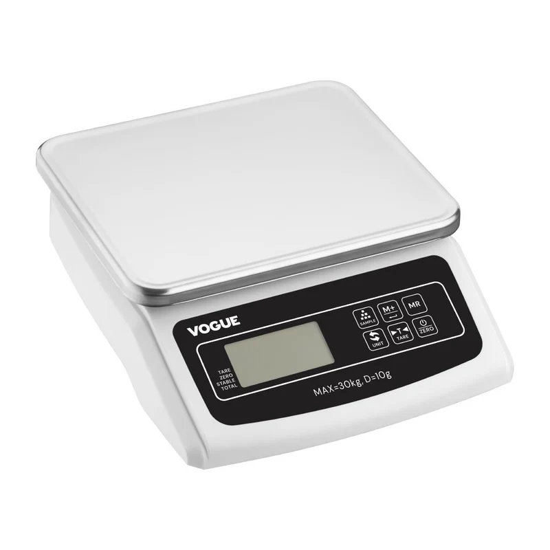 Balance électronique à plateau Vogue 30 kg