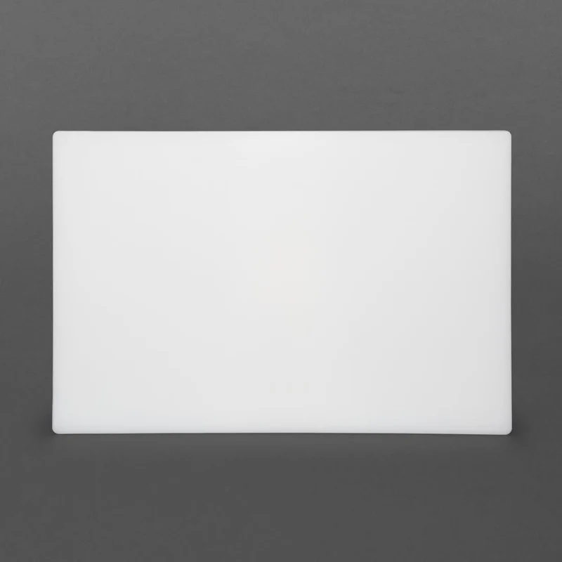Planche à découper standard basse densité Hygiplas blanche