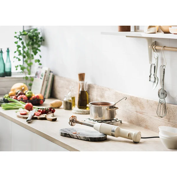 Mixeur plongeant 5 vitesses 180 W crème Kitchenaid 5KHBV83EAC Kitchenaid