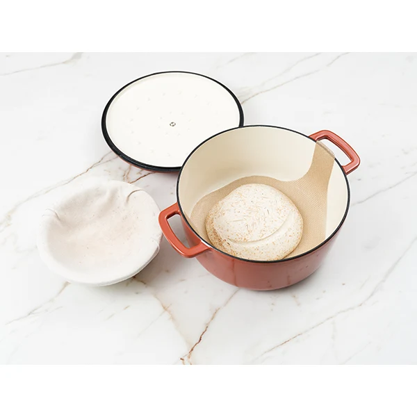 Feuille pour pain à la cocotte en fibre de verre 23 cm NoStik