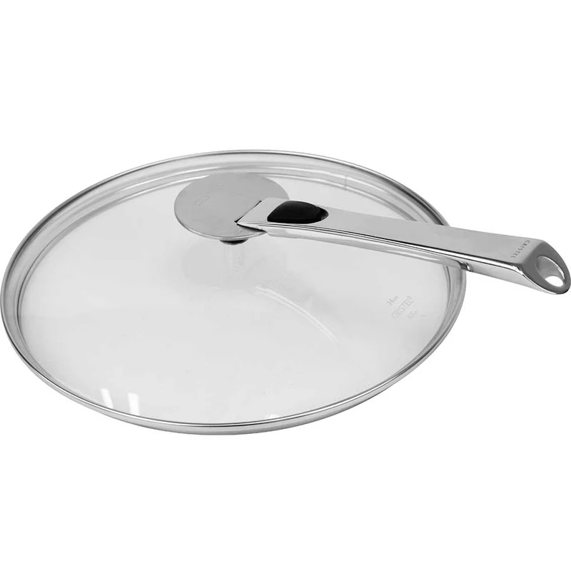 Couvercle en verre bombé Platine - CRISTEL