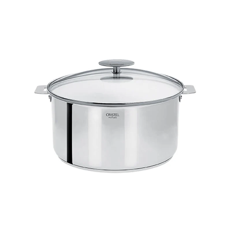 Faitout inox Casteline poignée amovible - CRISTEL