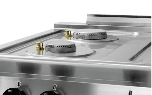 Cuisinière à gaz MFG7360, 6 feux, four électrique