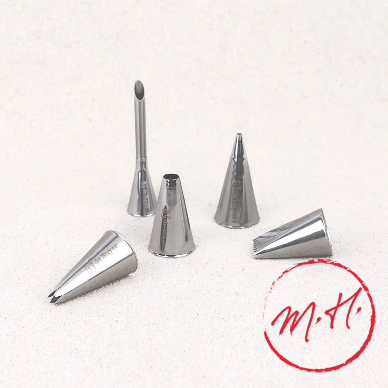 Lot de 5 douilles inox assorties De Buyer