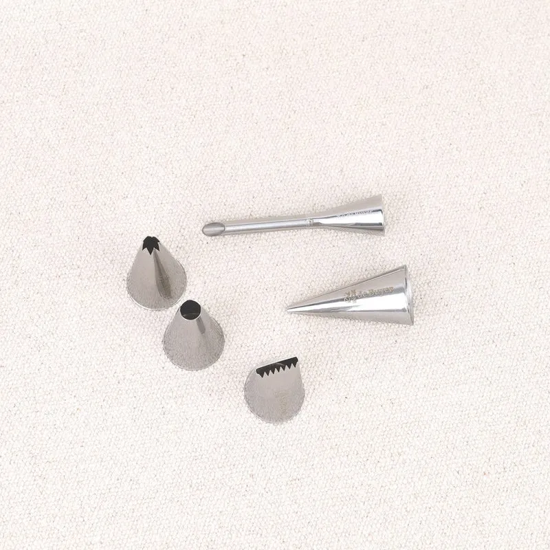 Lot de 5 douilles inox assorties De Buyer