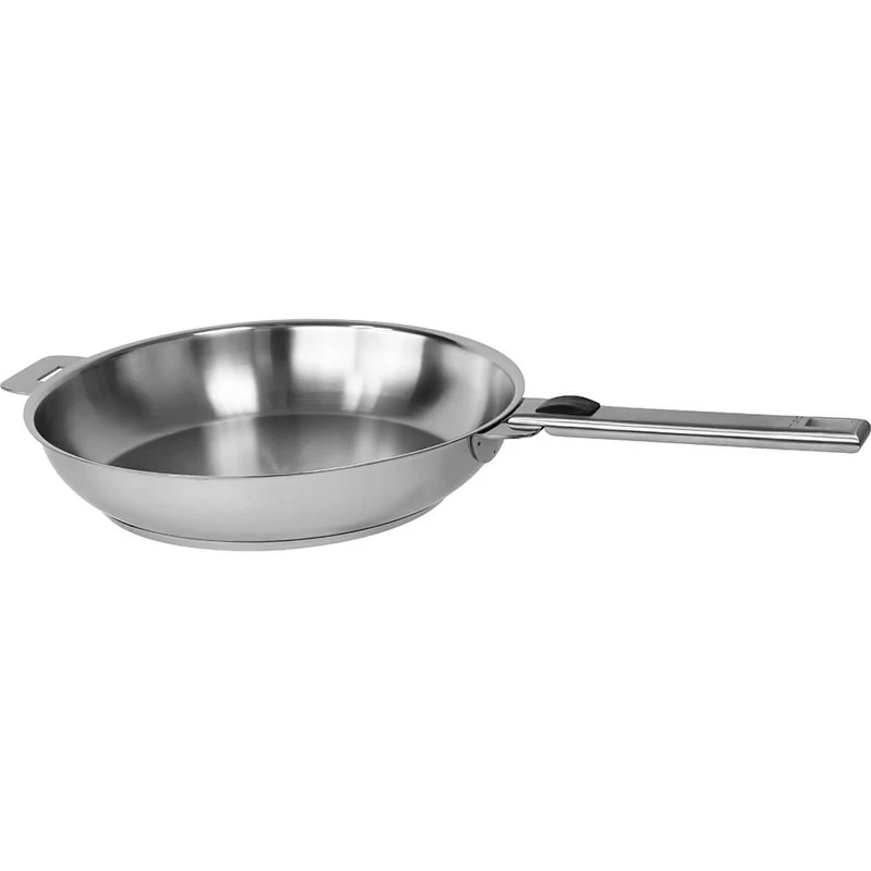 Poêle inox STRATE poignée amovible - CRISTEL