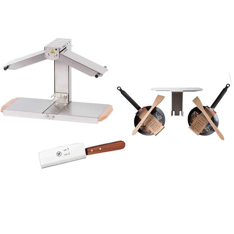 Appareil à Raclette Brezière avec kit Reblochade et Couteau INCLUS - Louis Tellier