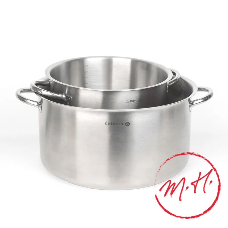 Faitout inox Prim'appety De Buyer