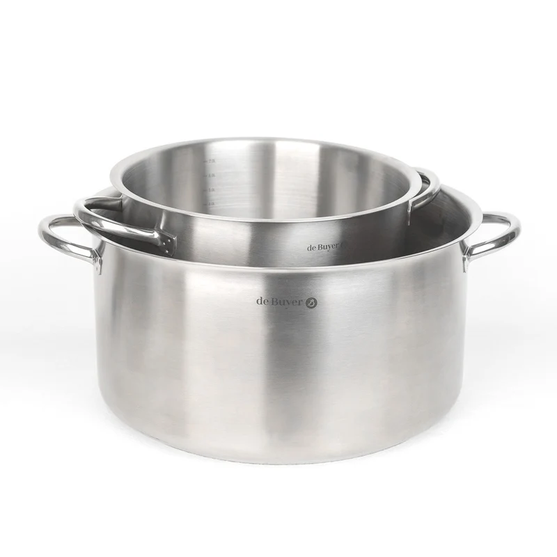 Faitout inox Prim'appety De Buyer