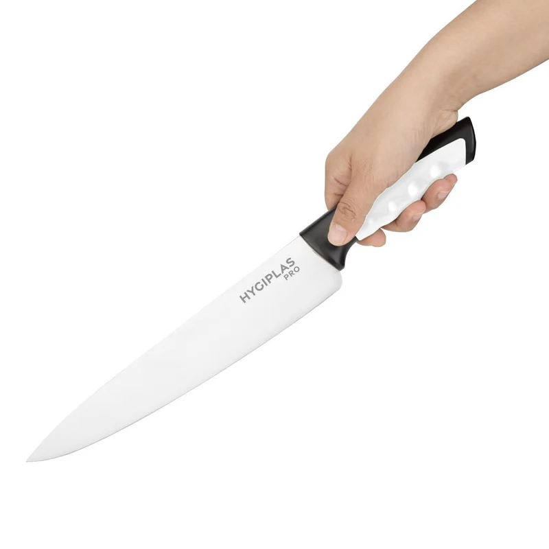 Couteau de cuisine Hygiplas Pro blanc 25cm