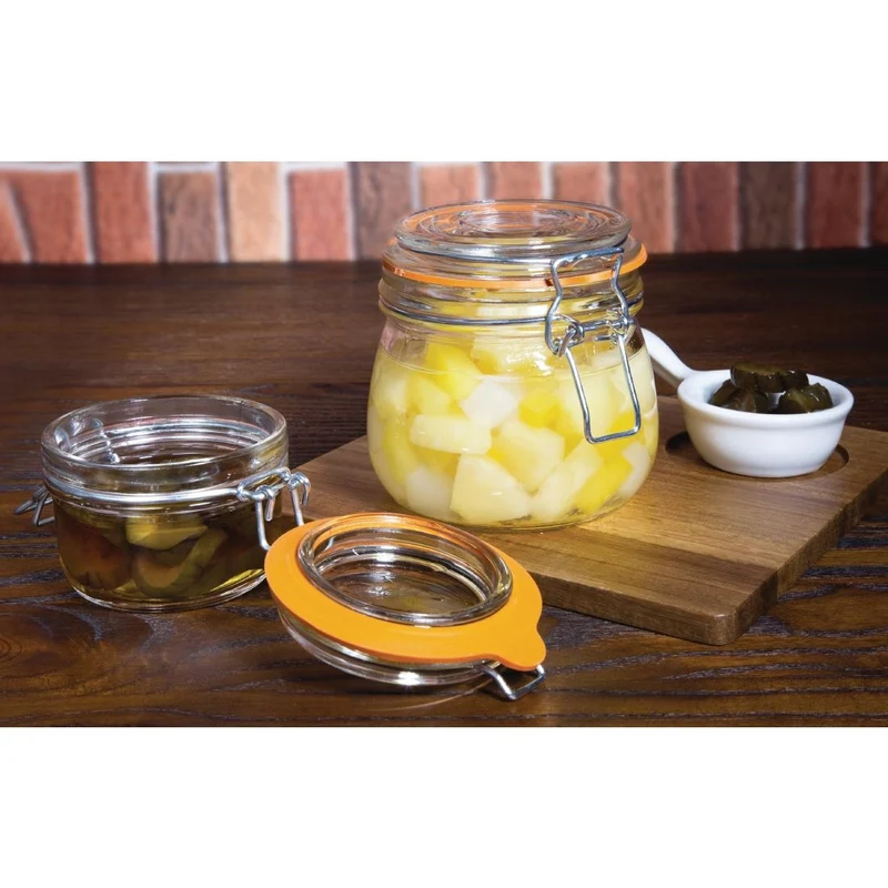 Bocal à conserve avec clip 500ml Vogue