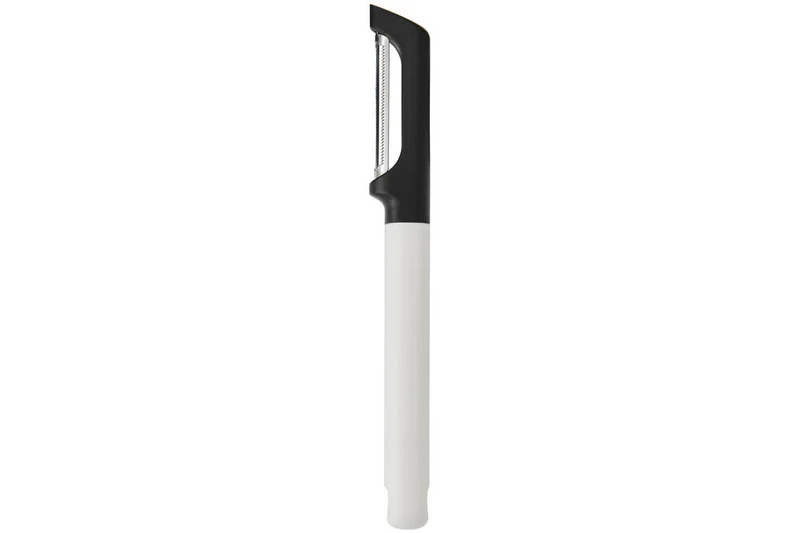 Éplucheur Kitchen Aid Euro lame dentée double tranchant en acier inoxydable