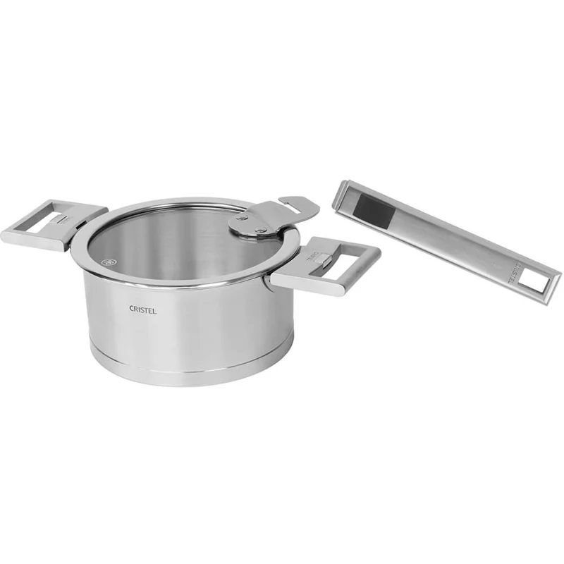 Casserole STRATE poignée amovible - CRISTEL