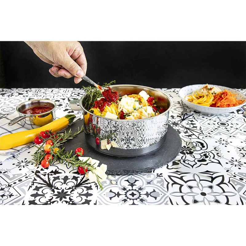 Lot de 4 Casseroles Mutine poignée amovible avec 2 poignées Mutine INCLUSES - CRISTEL