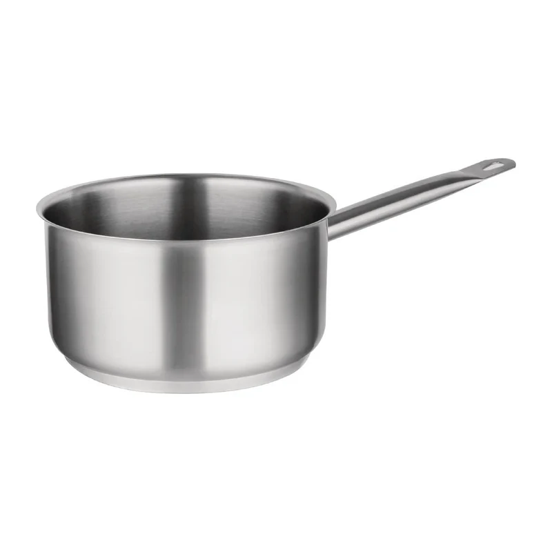 Ensemble 3 casseroles et couvercles inox Vogue Cook Like A Pro