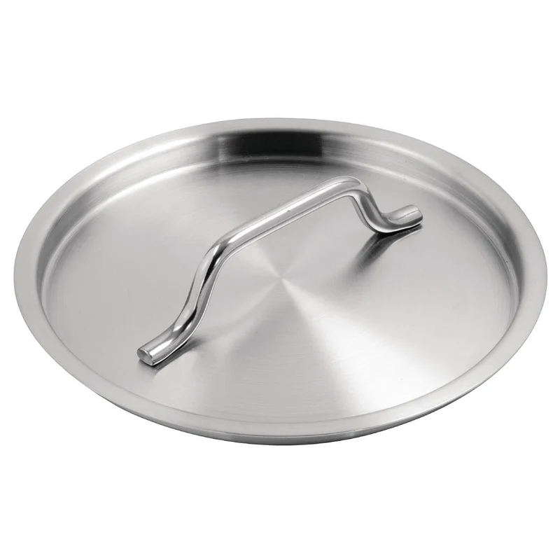 Ensemble 3 casseroles et couvercles inox Vogue Cook Like A Pro