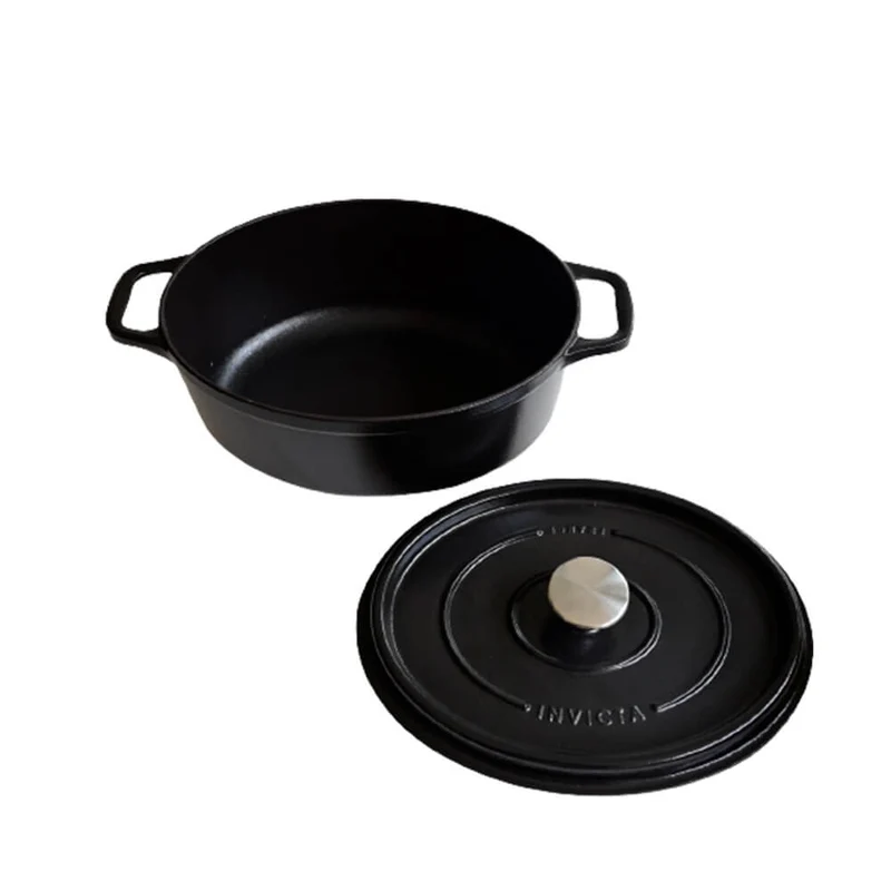 Cocotte Mijoteuse Fonte ovale noir Invicta