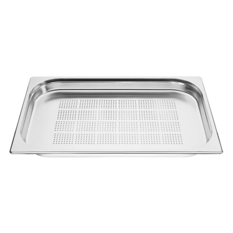 Bac Gastronorme inox perforé GN 1/1 40mm Vogue