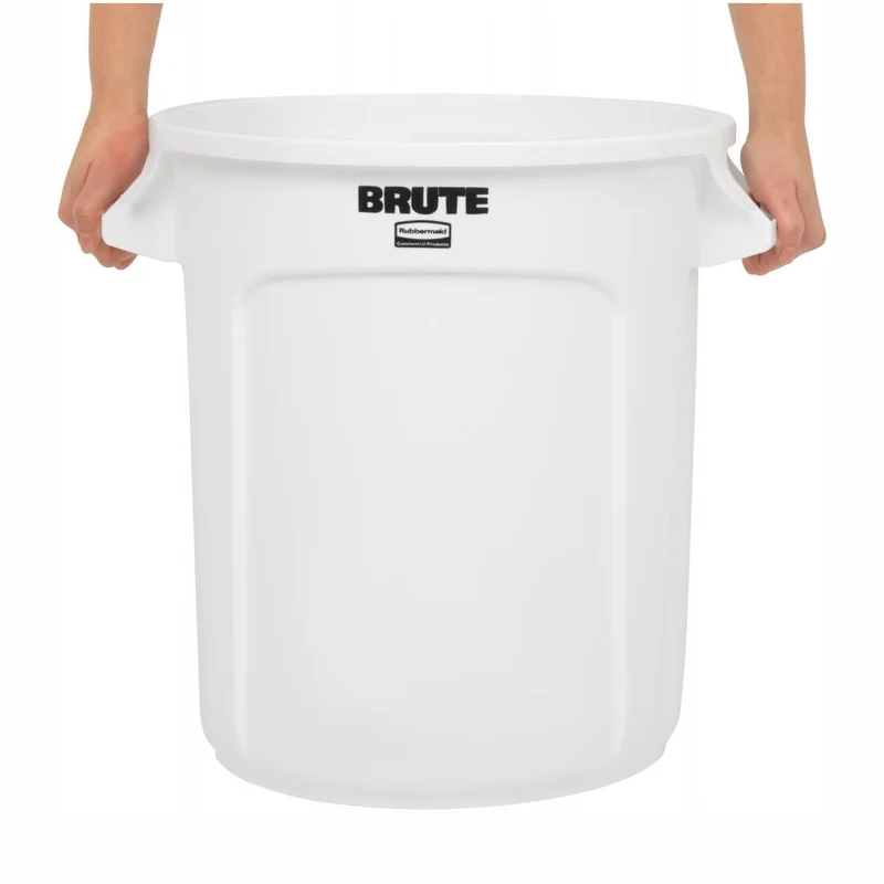 Collecteur Rubbermaid Brute blanc 37,9L