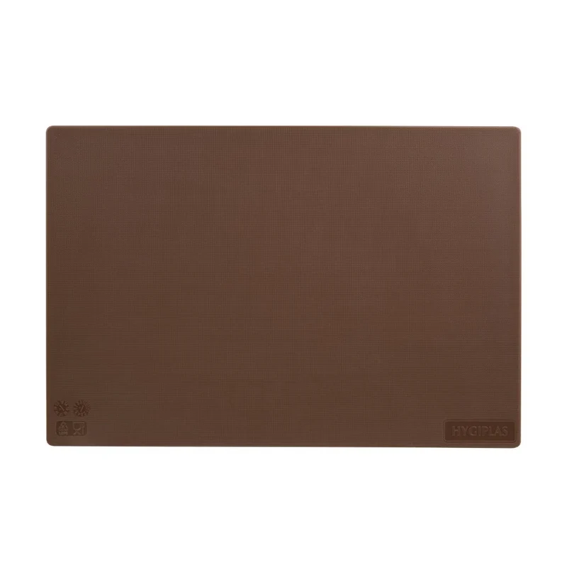 Planche à découper standard basse densité Hygiplas marron