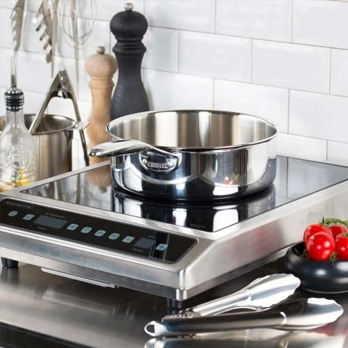 Lot de 3 Casseroles CASTEL'PRO Inox - CRISTEL