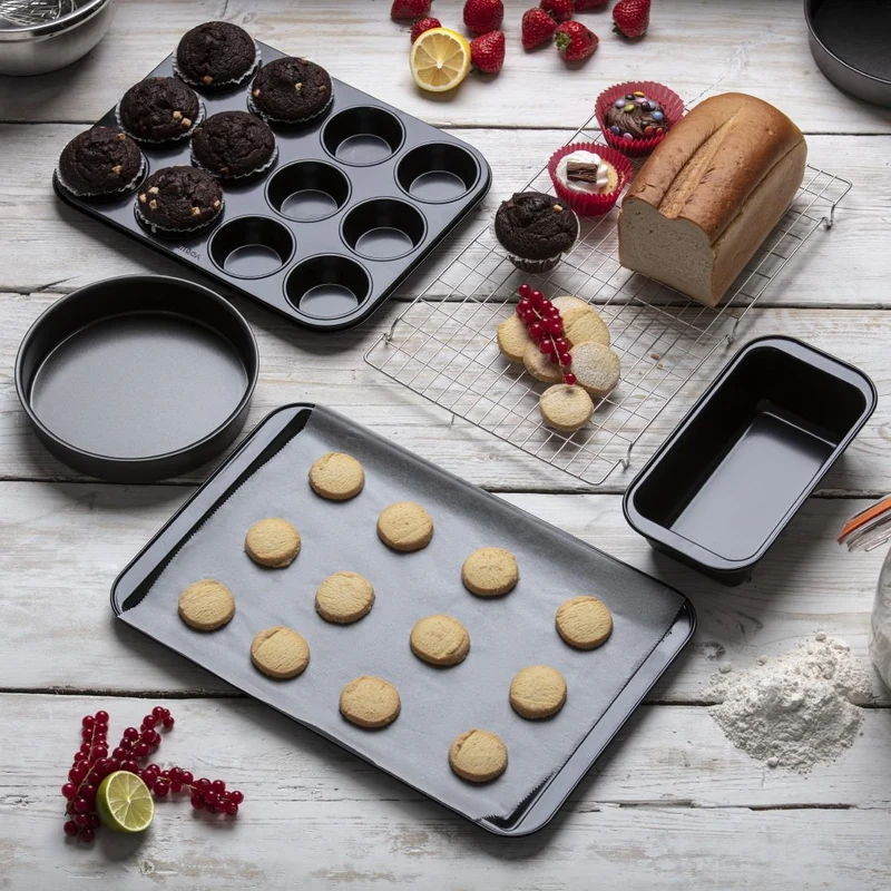 Ensemble de plats de cuisson antiadhésifs Vogue Bake Like A Pro