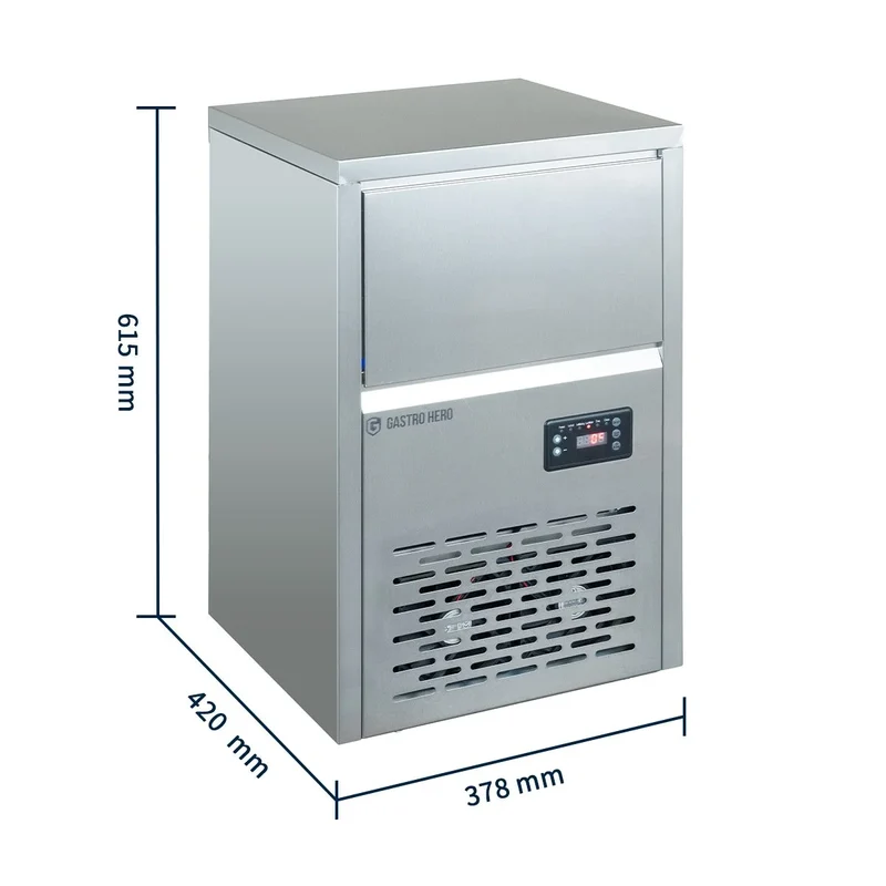 Machine à glaçons pleins ECO 40 kg