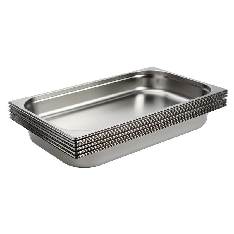 Bac Gastronorme inox GN 1/1 65mm Vogue