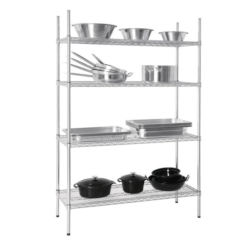 Etagère modulaire 4 niveaux 1220x457mm Vogue