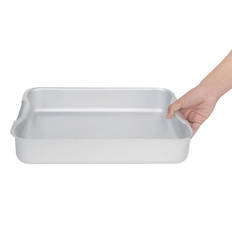 Plat à rôtir en aluminium Vogue 368x267mm