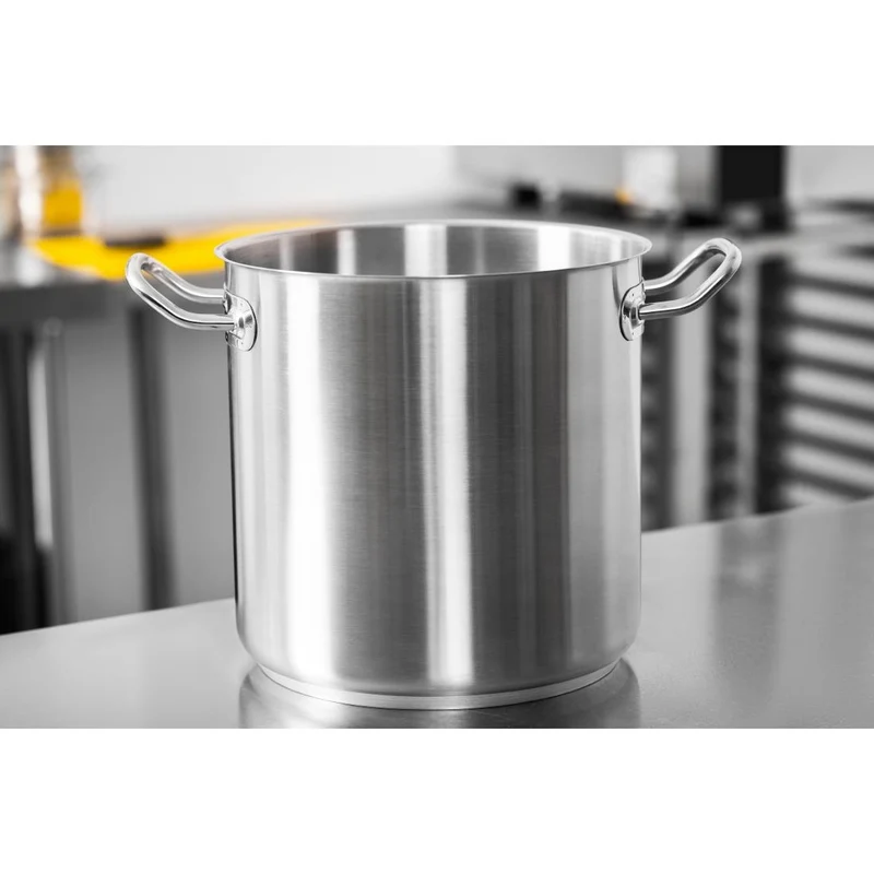 Marmite haute en acier inoxydable Vogue 240mm