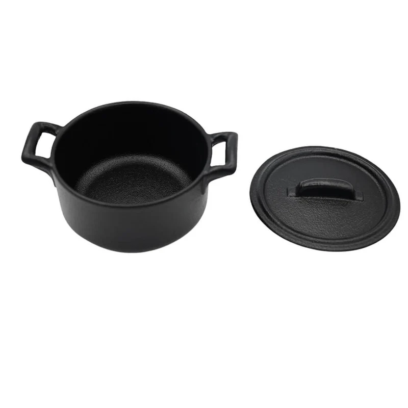 Mini-Cocotte ronde noire 20cl Belle Cuisine Revol