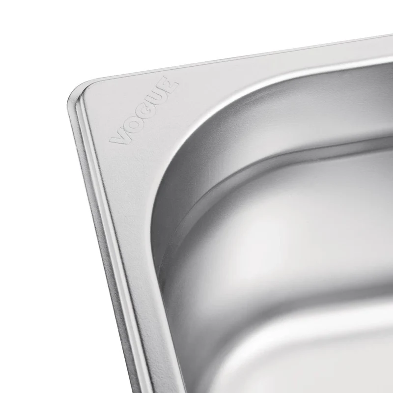 Bac Gastronorme inox GN 1/2 100mm Vogue
