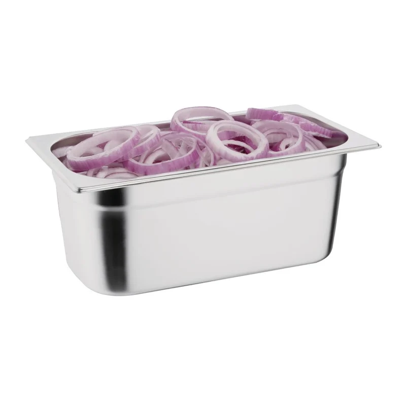 Bac Gastronorme inox GN 1/3 100mm Vogue