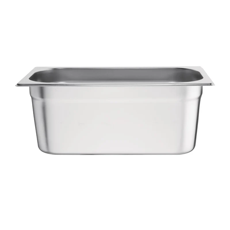 Bac Gastronorme inox GN 1/3 100mm Vogue