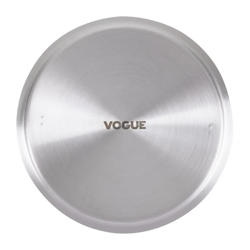 Couvercle en acier inoxydable Vogue 140mm
