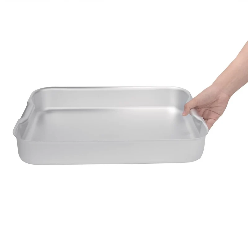 Plat à rôtir en aluminium Vogue 420x305mm