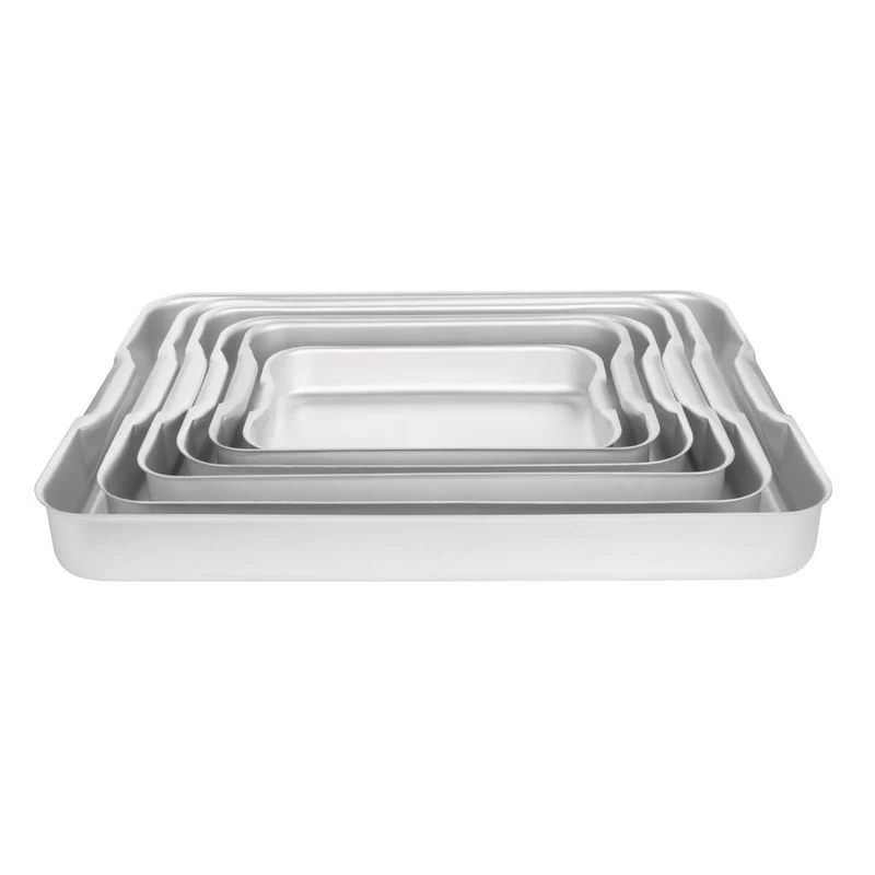 Plat à rôtir en aluminium Vogue 420x305mm