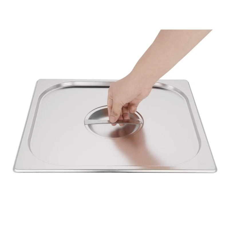 Couvercle GN 2/3 inox Vogue