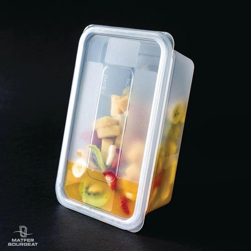 Boîte de stockage GN2/3 Matfer Bourgeat Modulus utilisation intensive 8L (lot de 4)