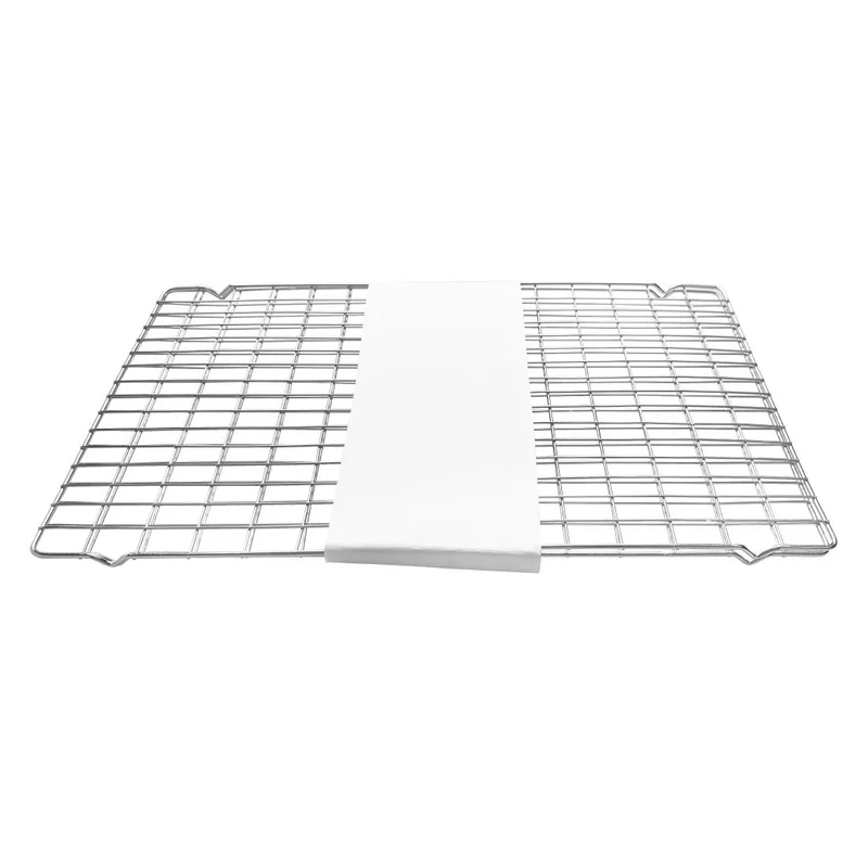 Grilles de refroidissement en acier inoxydable Nisbets Essentials 432x254mm (lot de 2)