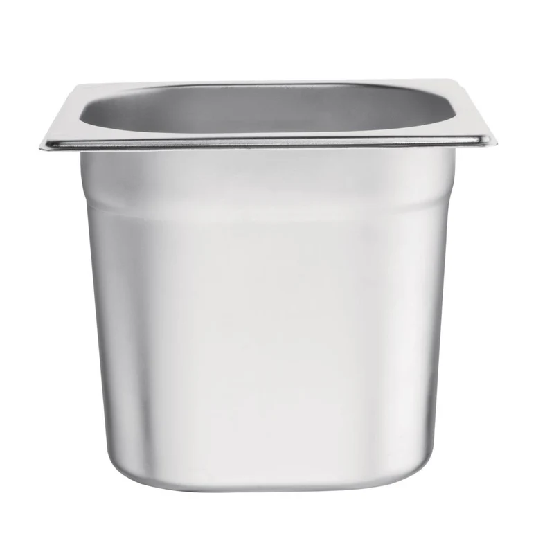 Bac Gastronorme inox GN 1/6 150mm Vogue
