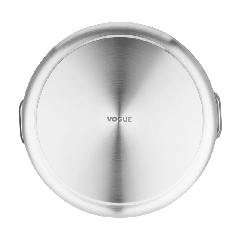 Marmite haute en acier inoxydable Vogue 360mm