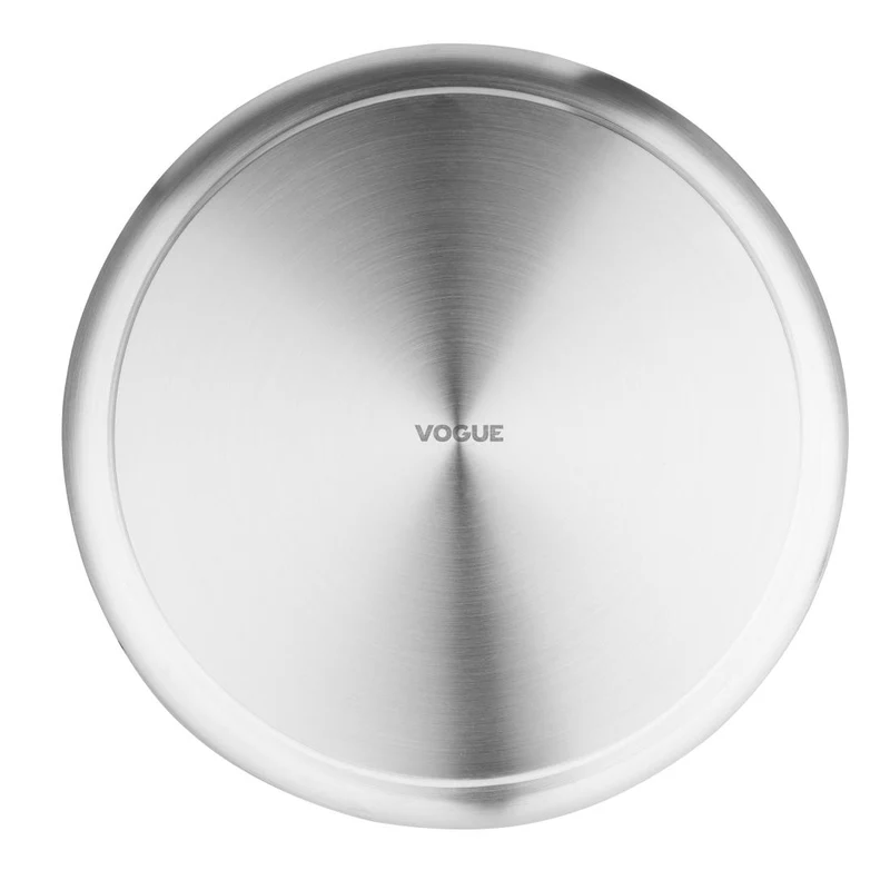 Marmite haute en acier inoxydable Vogue 400mm