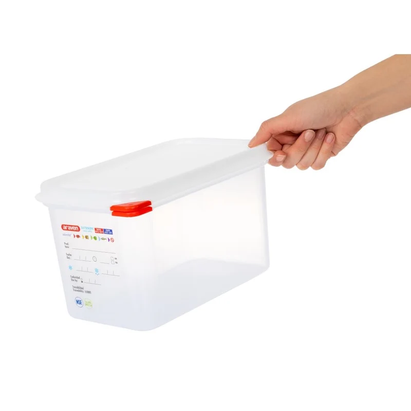 Boîte alimentaire GN 1/4 Araven 4,3L (lot de 4)