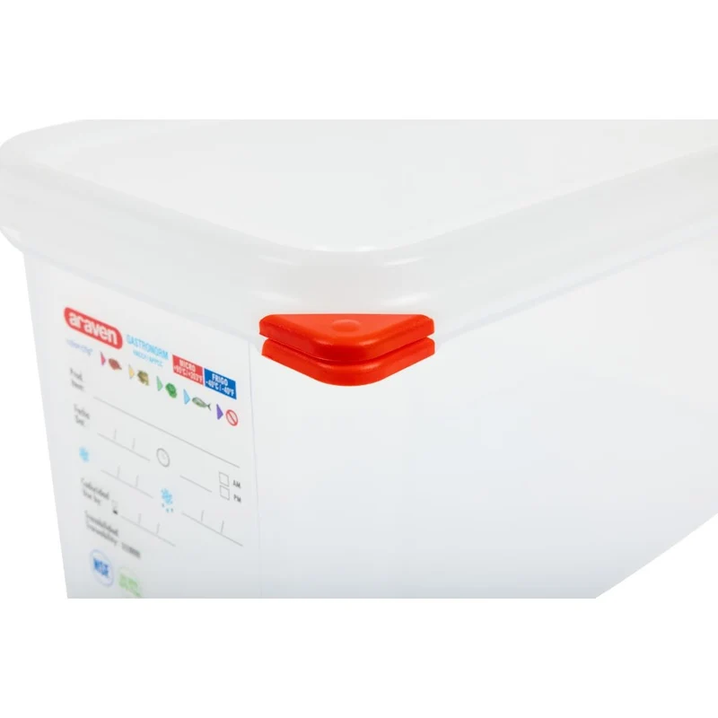 Boîte alimentaire GN 1/4 Araven 4,3L (lot de 4)