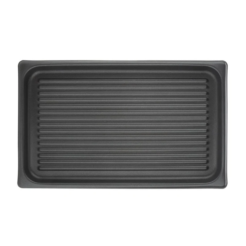 Plaque rainurée GN 1/1 antiadhésive Vogue