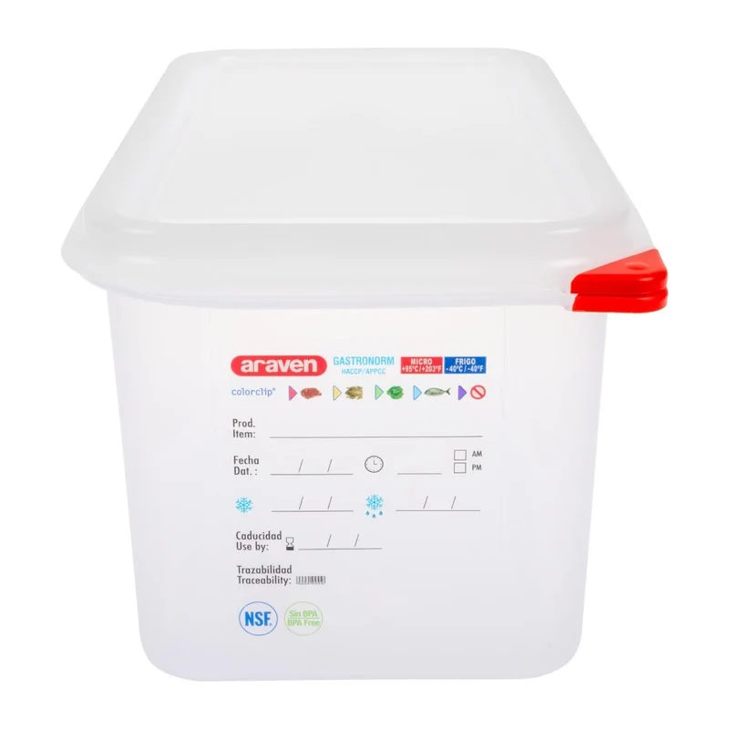 Boîte alimentaire GN 1/3 Araven 6L (lot de 4)